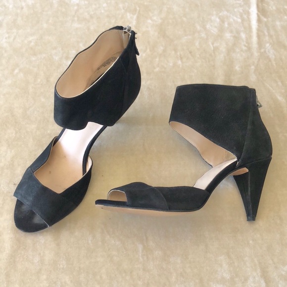 Nine West black high heels